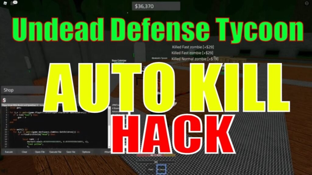 Undead Defense Tycoon Auto Farm Script