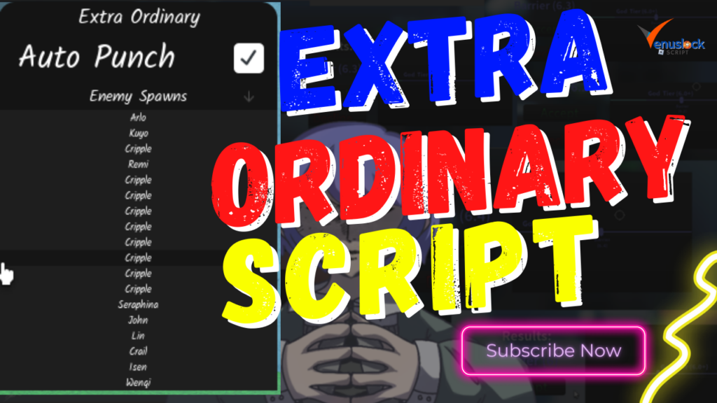 Roblox extraOrdinary New Script