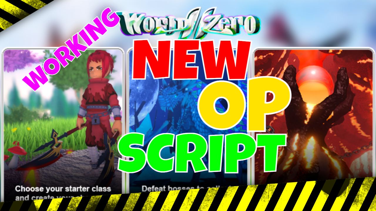 World Zero New Script GUI 2022