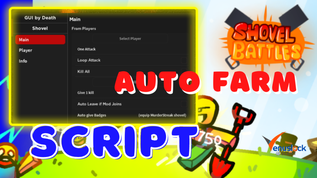 shovel battles script