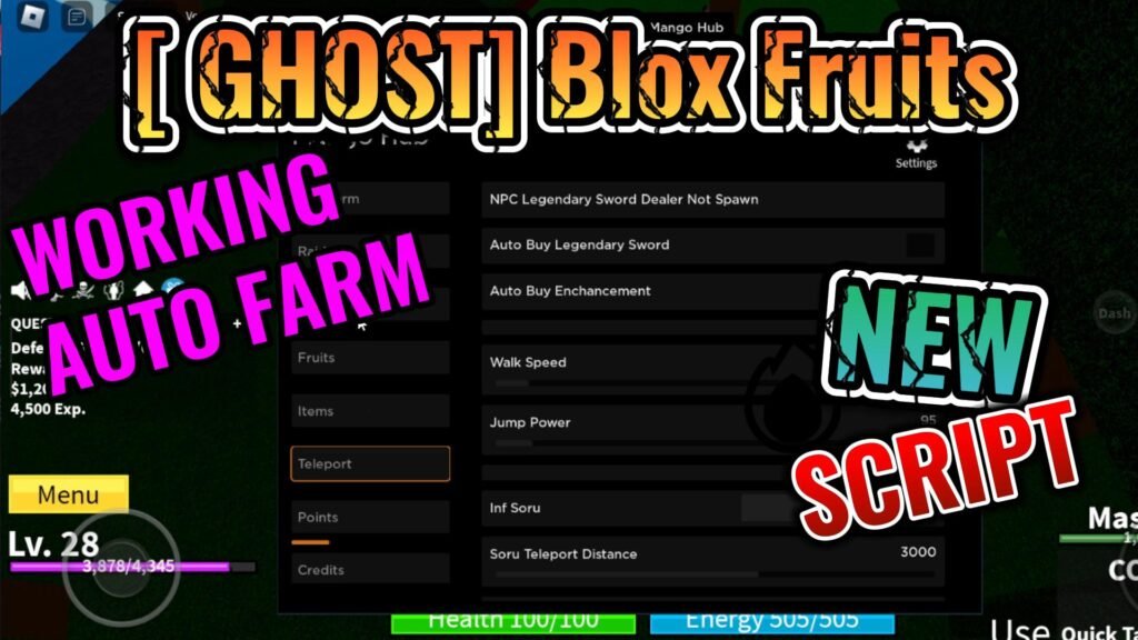 Blox Fruits New Working Script