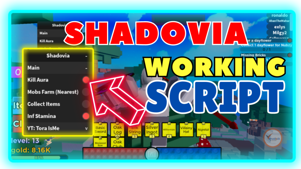 Shadovia Hack Script