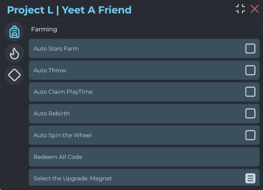 Yeet A Friend Script GUI